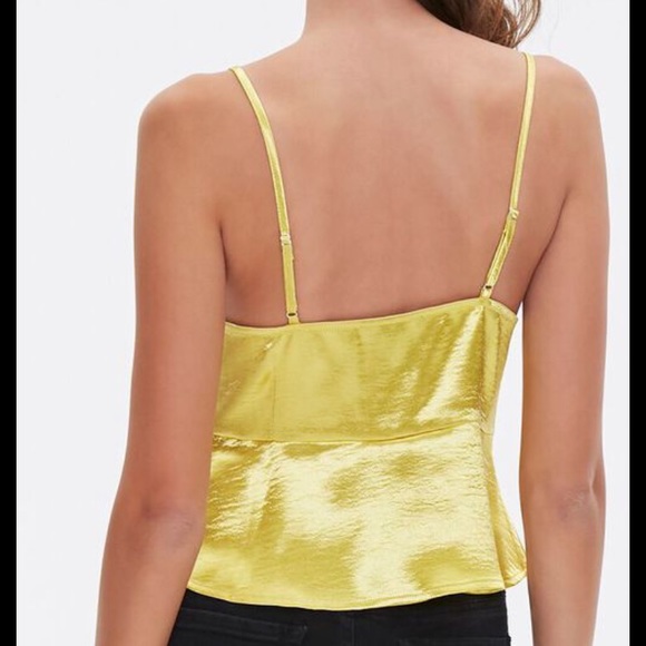 Forever 21 | Satin Flounce Bow Cami - Picture 5 of 9